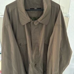 Members Only Men's Brown Jacket